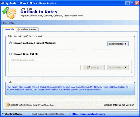 PST to Notes File Converter to Import Outlook Mail to Lotus Notes