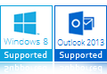 windows 8 outlook 2013